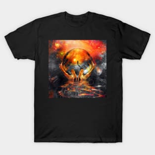 In hands of creator T-Shirt